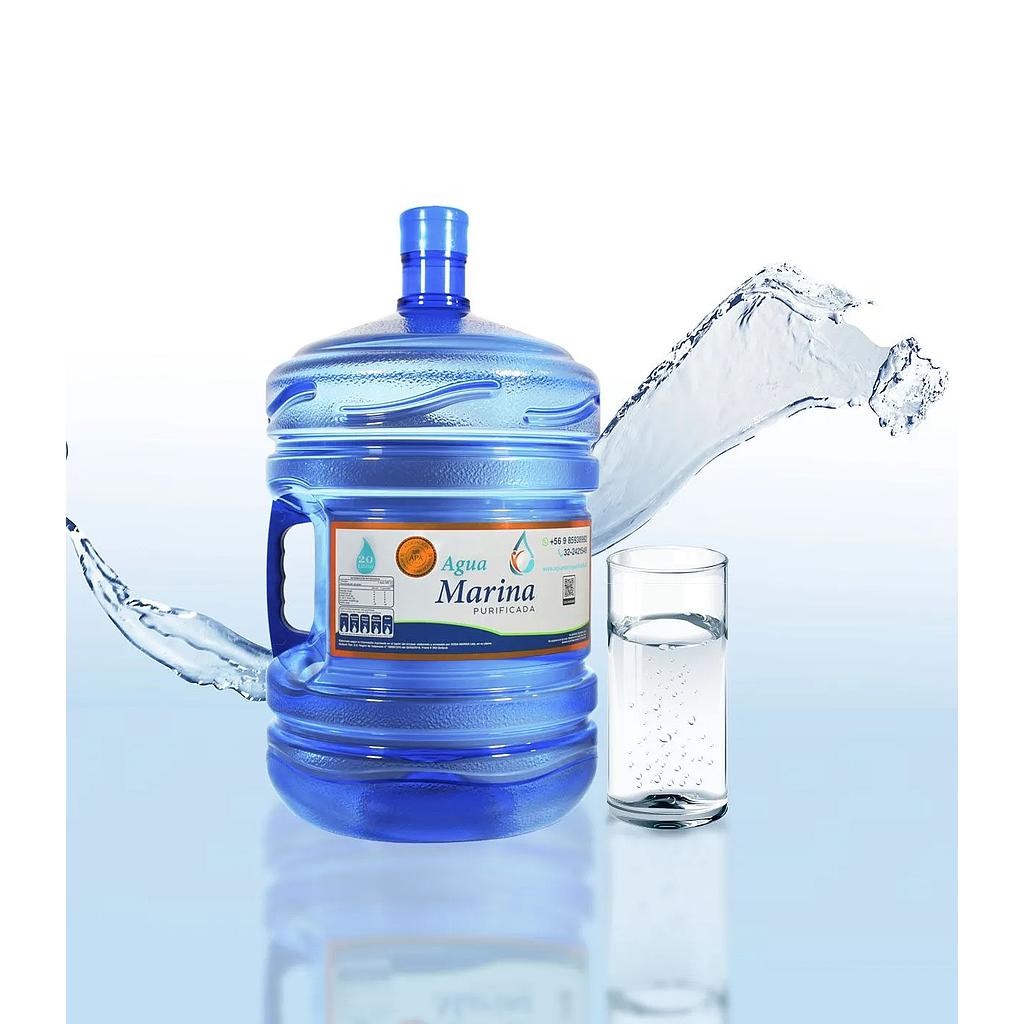 Recarga agua purificada 20 Litros