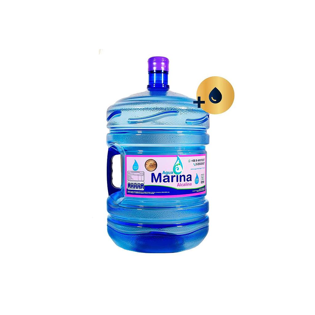 Agua Alcalina  1 Bidón de 20 lts con carga